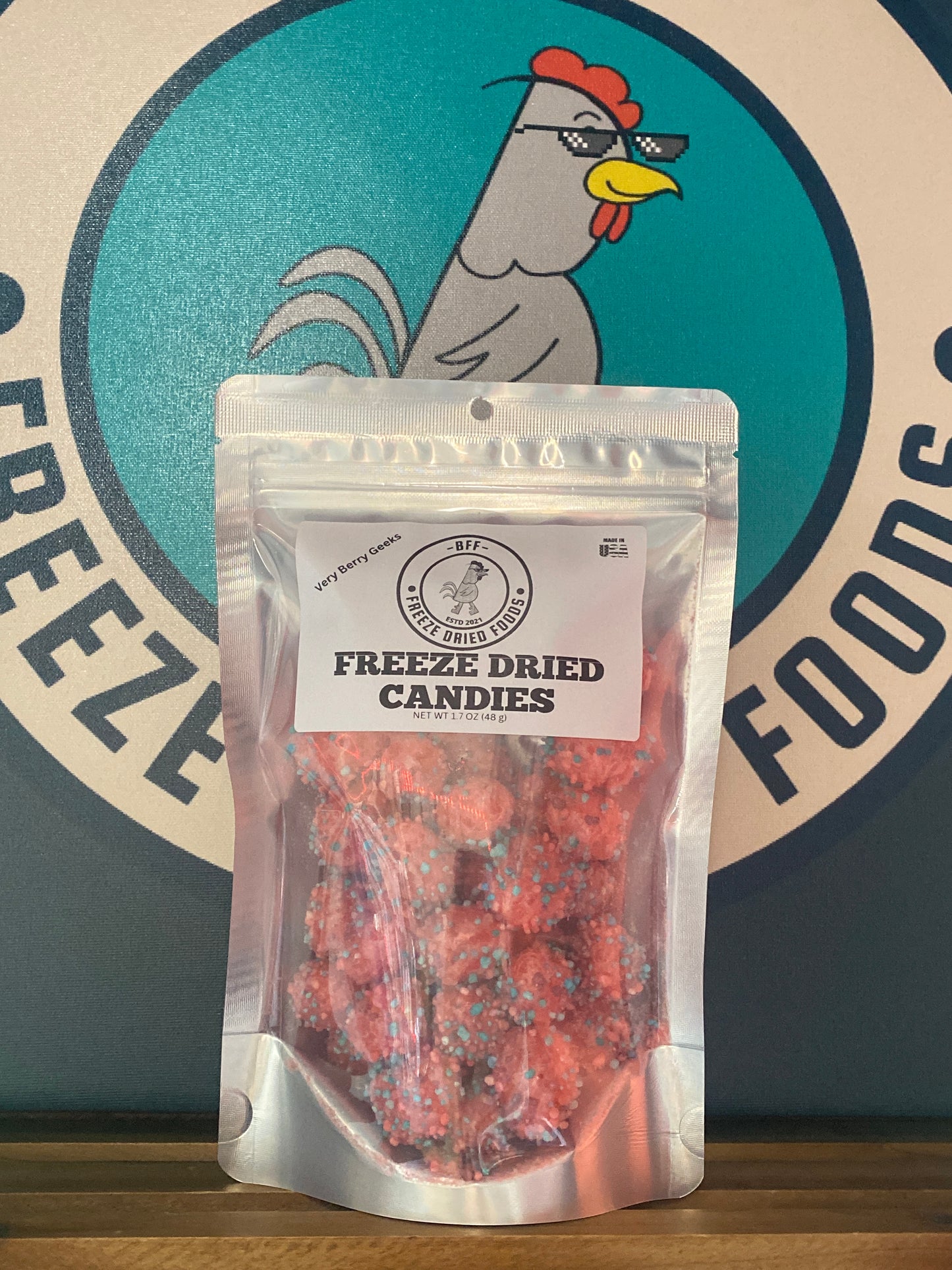 Very Berry Cluster Bomb Gummies- Freeze Dried